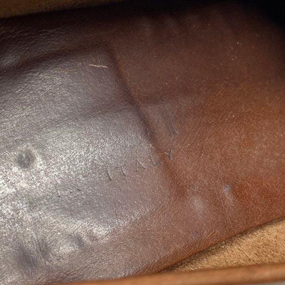 GUCCI Brown Leather Gold Bit Luxury Loafer - Picture 12 of 12